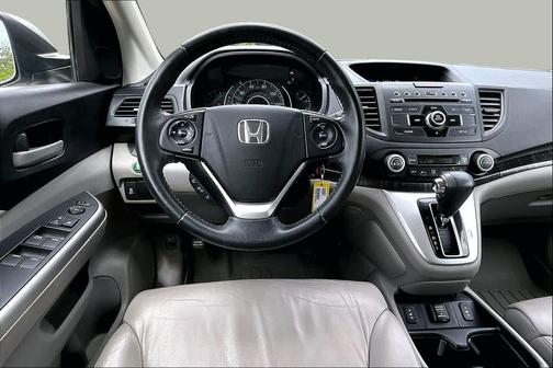 Alabaster Silver Metallic 2013 Honda CR-V EX-L