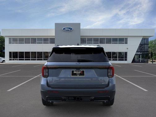 Blue 2026 Ford Explorer ST-Line