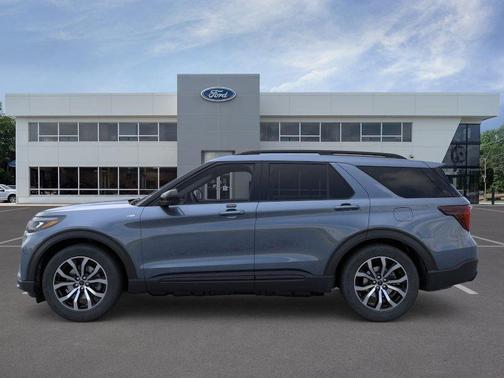 Blue 2026 Ford Explorer ST-Line