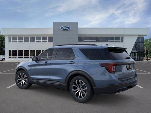 Blue 2026 Ford Explorer ST-Line