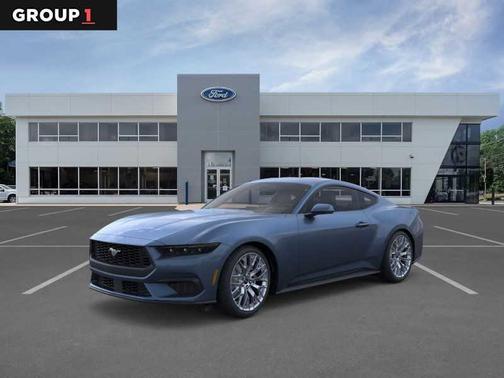 Blue 2026 Ford Mustang Premium