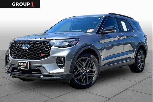 Carbonized Gray Metallic 2025 Ford Explorer ST