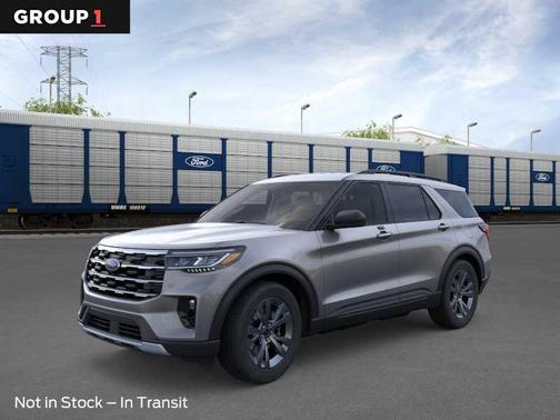 Gray 2026 Ford Explorer Active