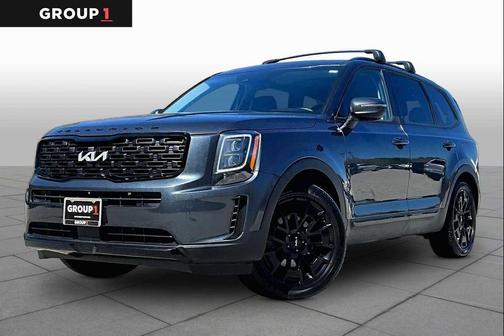 Gray 2022 Kia Telluride EX