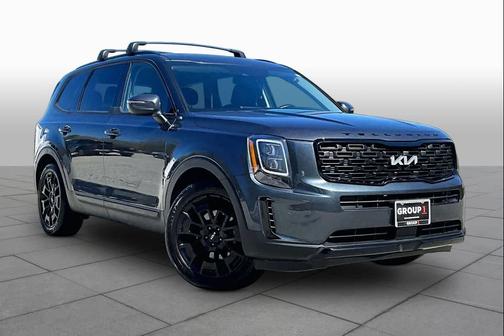 Gray 2022 Kia Telluride EX