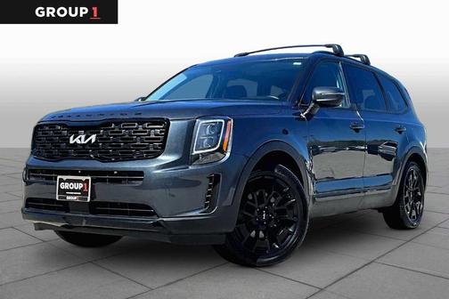 Gray 2022 Kia Telluride EX