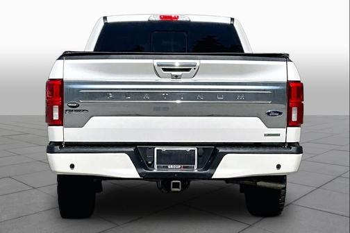 White Platinum Metallic Tri-Coat 2019 Ford F-150 Platinum
