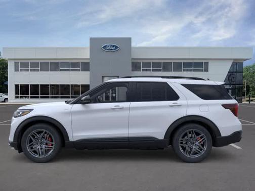 Silver 2026 Ford Explorer ST-Line