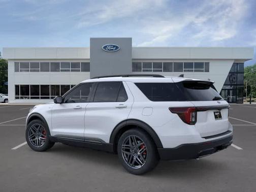 Silver 2026 Ford Explorer ST-Line