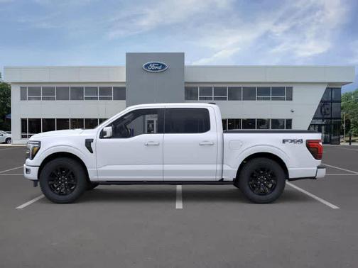 Star White Metallic Tri-Coat 2025 Ford F-150 Platinum
