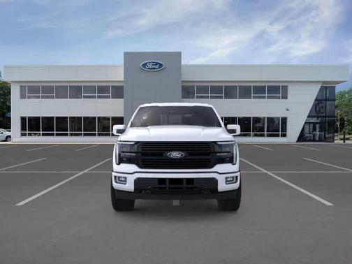 Star White Metallic Tri-Coat 2025 Ford F-150 Platinum
