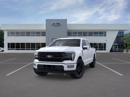 Star White Metallic Tri-Coat 2025 Ford F-150 Platinum