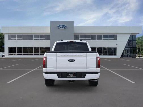 Star White Metallic Tri-Coat 2025 Ford F-150 Platinum