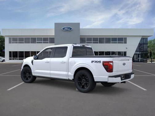 Star White Metallic Tri-Coat 2025 Ford F-150 Platinum