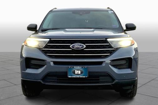 Infinite Blue Metallic Tinted Clearcoat 2021 Ford Explorer XLT