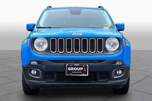 Sierra Blue 2015 Jeep Renegade Latitude