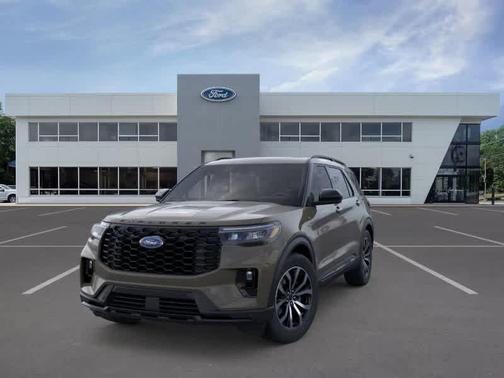 Gray 2026 Ford Explorer ST-Line