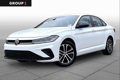 Pure White 2025 Volkswagen Jetta 1.5T Sport