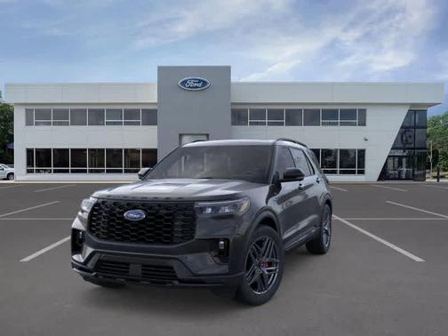 Agate Black Metallic 2026 Ford Explorer ST-Line
