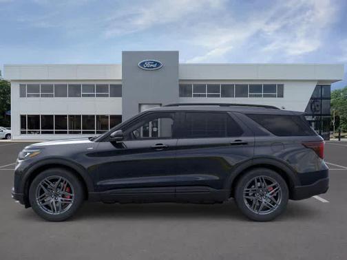 Agate Black Metallic 2026 Ford Explorer ST-Line