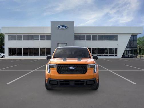 Orange 2026 Ford Maverick Lariat