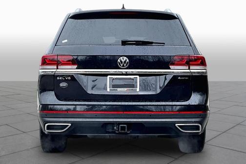 Deep Black Pearl Effect 2023 Volkswagen Atlas 3.6L SEL