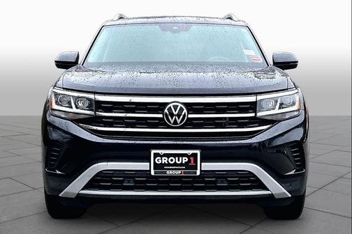 Deep Black Pearl Effect 2023 Volkswagen Atlas 3.6L SEL
