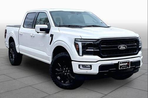 Star White Metallic Tri-Coat 2025 Ford F-150 Lariat