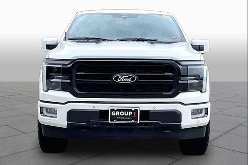 Star White Metallic Tri-Coat 2025 Ford F-150 Lariat