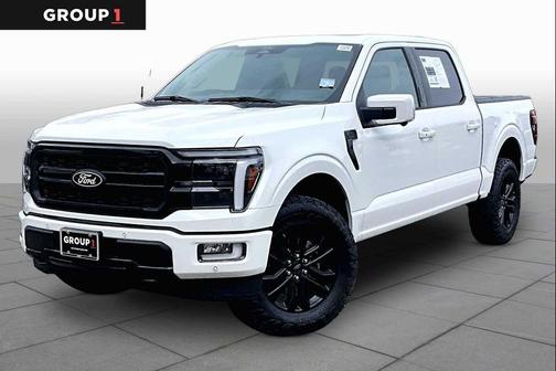 Star White Metallic Tri-Coat 2025 Ford F-150 Lariat