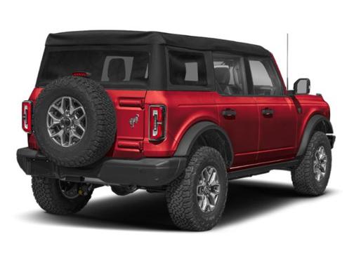Red 2026 Ford Bronco Badlands