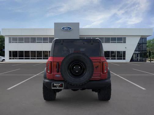 Red 2026 Ford Bronco Badlands
