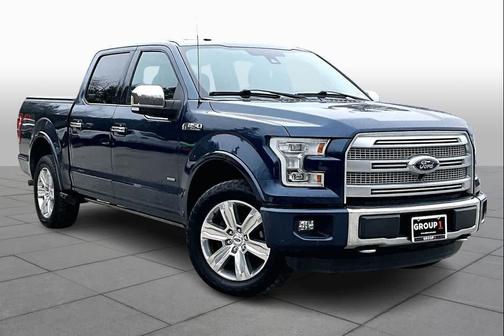 Blue Jeans Metallic 2016 Ford F-150 Platinum
