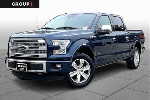 Blue Jeans Metallic 2016 Ford F-150 Platinum