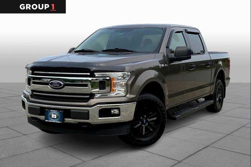 Stone Gray 2018 Ford F-150 XLT