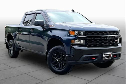 Northsky Blue Metallic 2021 Chevrolet Silverado 1500 Custom Trail Boss
