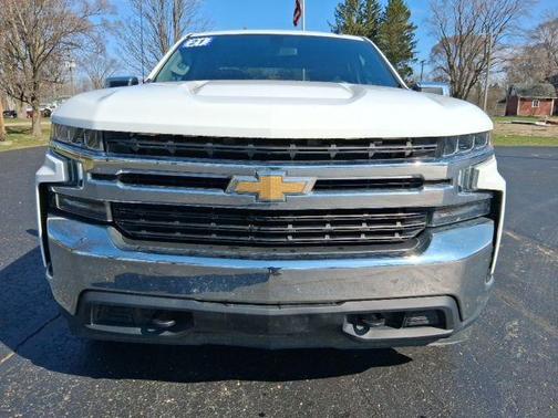 Summit White 2021 Chevrolet Silverado 1500 LT