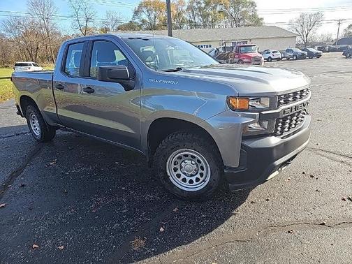 Satin Steel Metallic 2021 Chevrolet Silverado 1500 WT