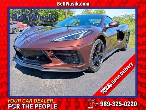 Caffeine Metallic 2023 Chevrolet Corvette Stingray w/2LT