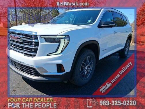 Summit White 2026 GMC Acadia Elevation AWD