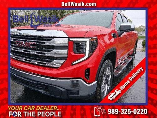 Cardinal Red 2026 GMC Sierra 1500 SLE
