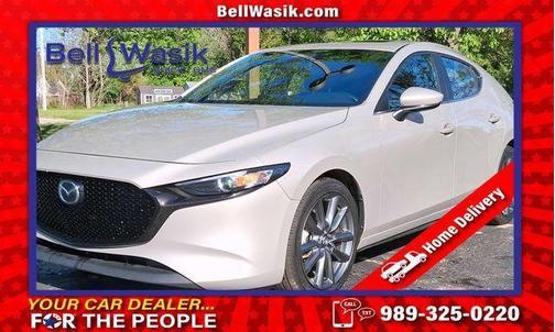 Platinum Quartz Metallic 2024 Mazda Mazda3 FWD w/Preferred Package