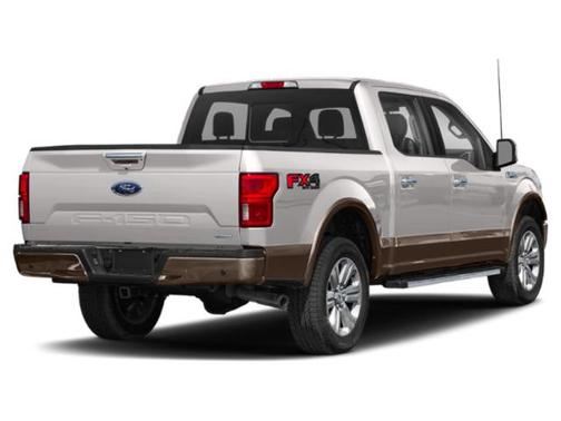 White Platinum Metallic Tri-Coat 2019 Ford F-150 Lariat