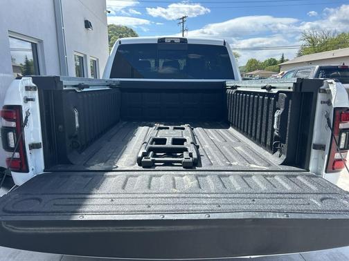 Bright White Clearcoat 2023 RAM 3500 Limited Mega Cab 4x4 6'4' Box