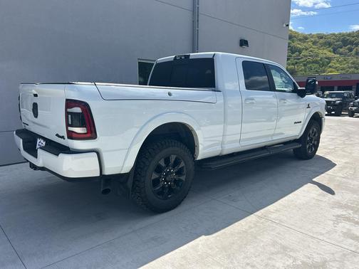 Bright White Clearcoat 2023 RAM 3500 Limited Mega Cab 4x4 6'4' Box