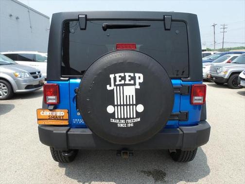 Hydro Blue Pearlcoat 2016 Jeep Wrangler Unlimited Sport