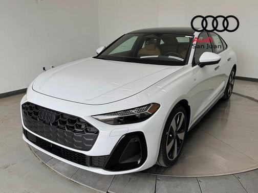 Glacier White Metallic 2026 Audi A5 Premium Plus TFSI quattro S tronic