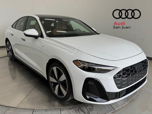 Glacier White Metallic 2026 Audi A5 Premium Plus TFSI quattro S tronic