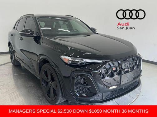 Mythos Black Metallic 2025 Audi SQ5 3.0T Premium Plus