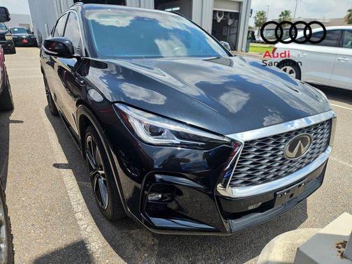 Mineral Black 2022 INFINITI QX55 LUXE